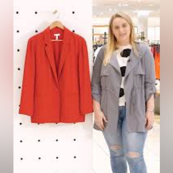 Leith Jackets & Blazers - Leith oversized red blazer nwot super lightweight perfect to dress up or down